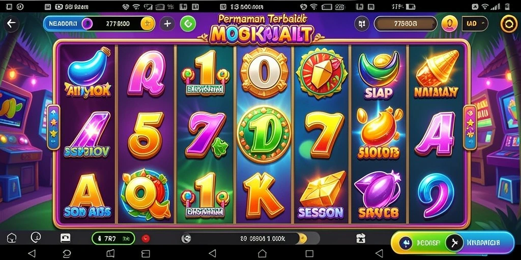 Screenshot gameplay Slot yang menarik dalam 77RP.