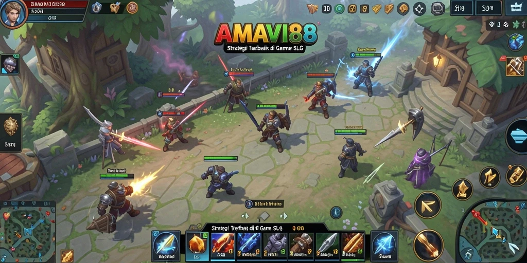 Tampilan gameplay menarik dari AMAVI88 yang penuh strategi.