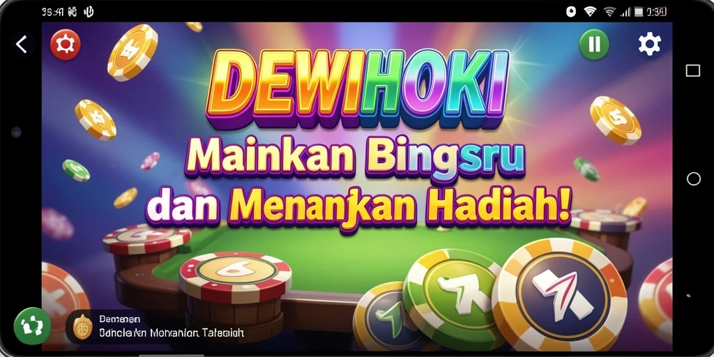 Tampilan gameplay DEWIHOKI yang seru dan mengasyikkan.