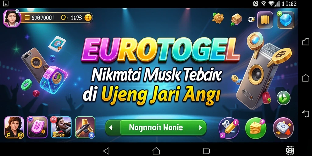 Tampilan gameplay EUROTOGEL yang menarik dan interaktif.