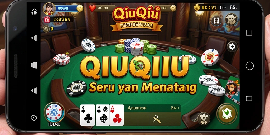 Tampilan menarik dari gameplay QiuQiu di ID098.