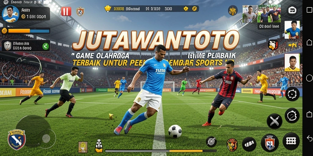 Tampilan gameplay seru di JUTAWANTOTO dengan karakter yang dinamis.