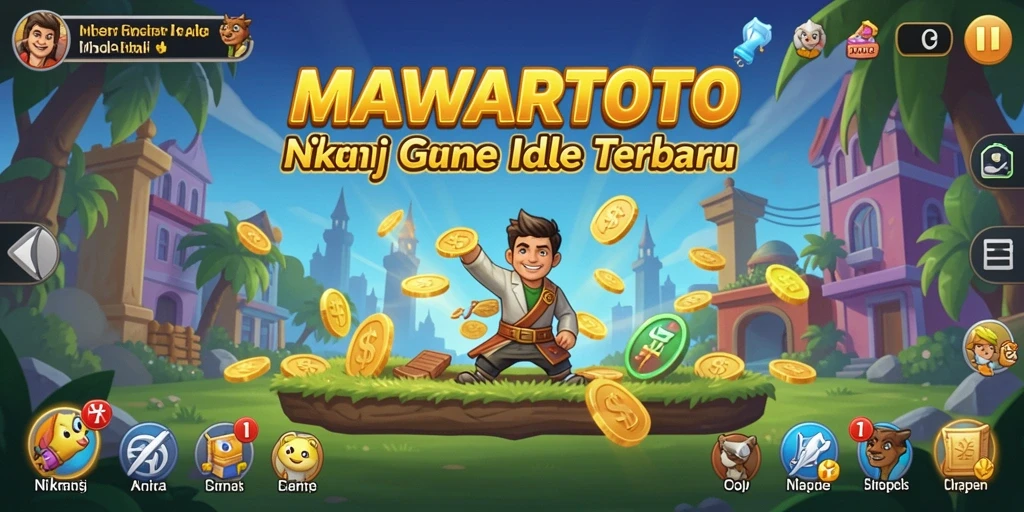 Tampilan gameplay menarik dari MAWARTOTO dengan mekanisme Idle.