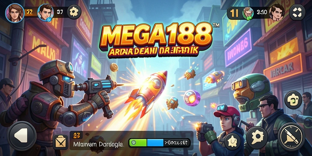 Tampilan gameplay seru dalam MEGA188 yang penuh tantangan.
